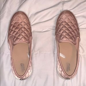 Mossimo pink slip on shoes.